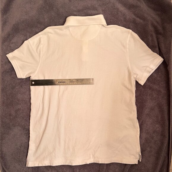 BLACK BROWN POLO SHIRT EUC - Picture 2 of 3